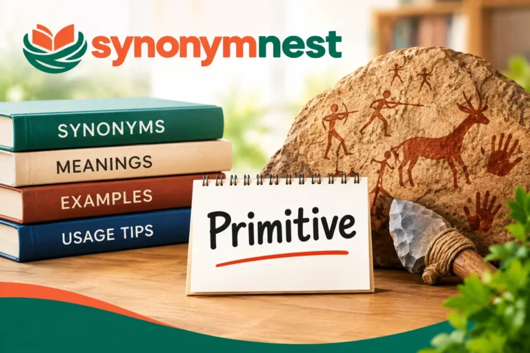 30 synonyms of primitive with examples and meanings