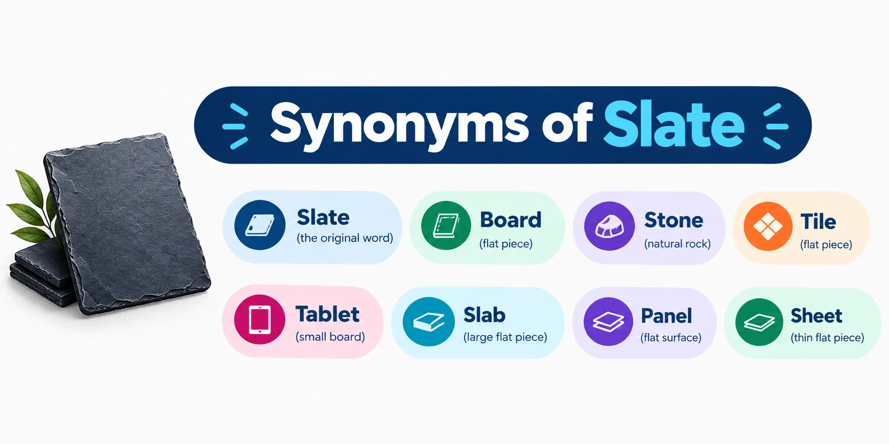 synonyms of slate