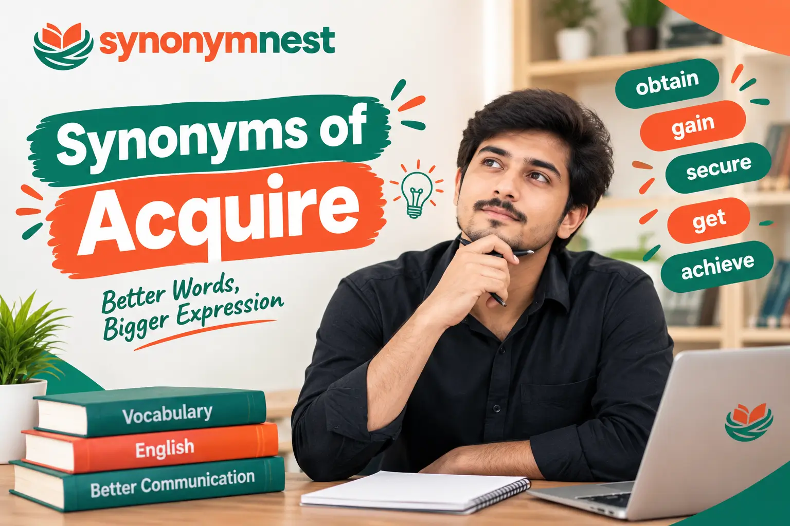 30 synonyms of acquire with meanings and example sentences