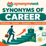 Career synonyms illustrating professional growth, career paths, and job opportunities Copy Alt Text