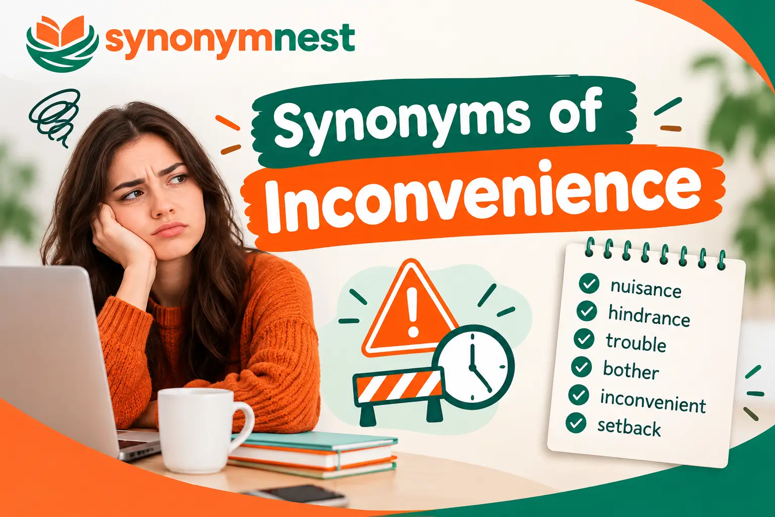 30 synonyms of inconvenience with meanings and examples