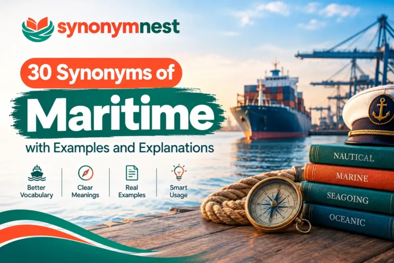 30 synonyms of maritime with examples and explanations
