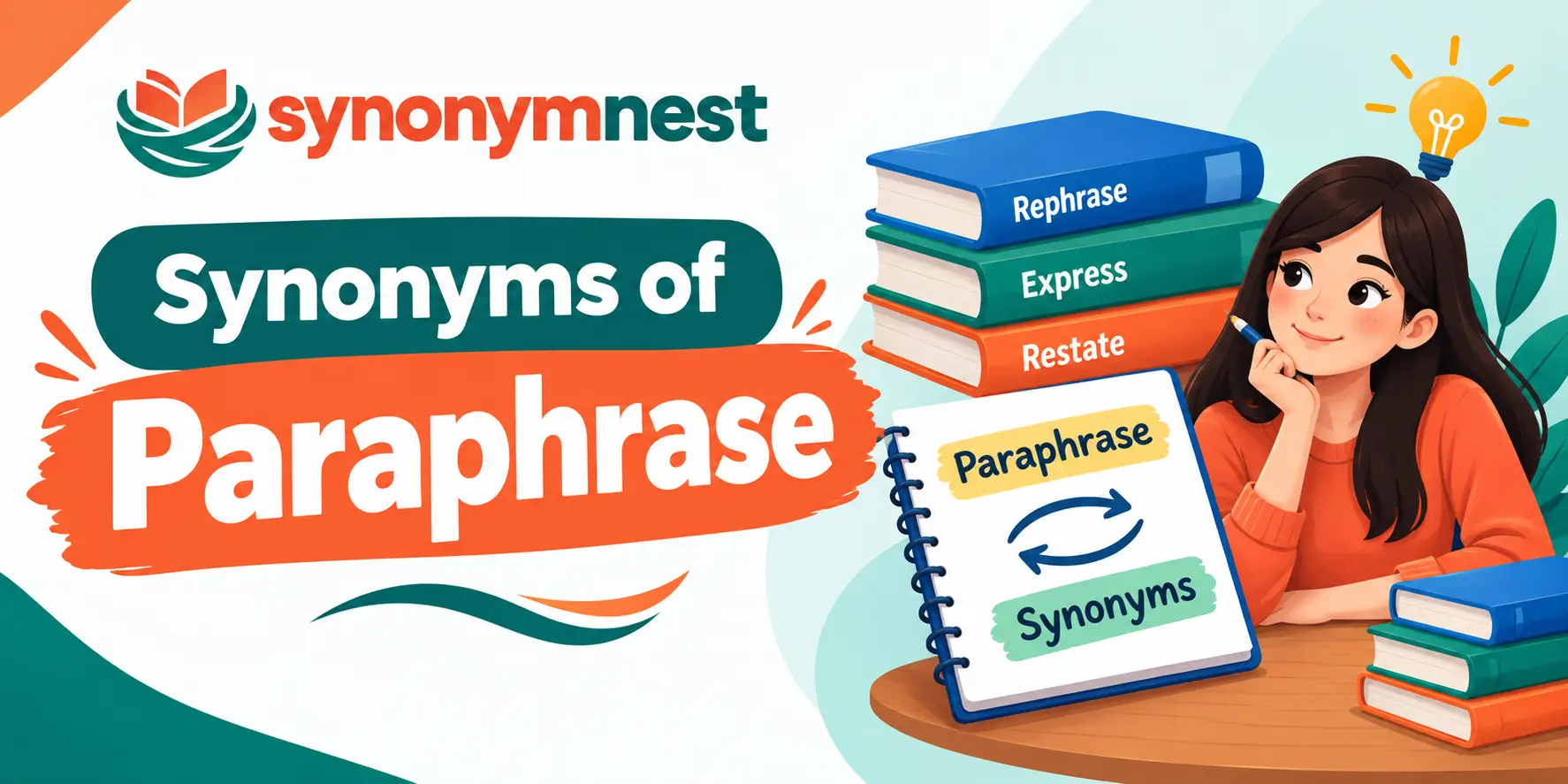 Synonyms of paraphrase – rephrase, restate, and express alternatives