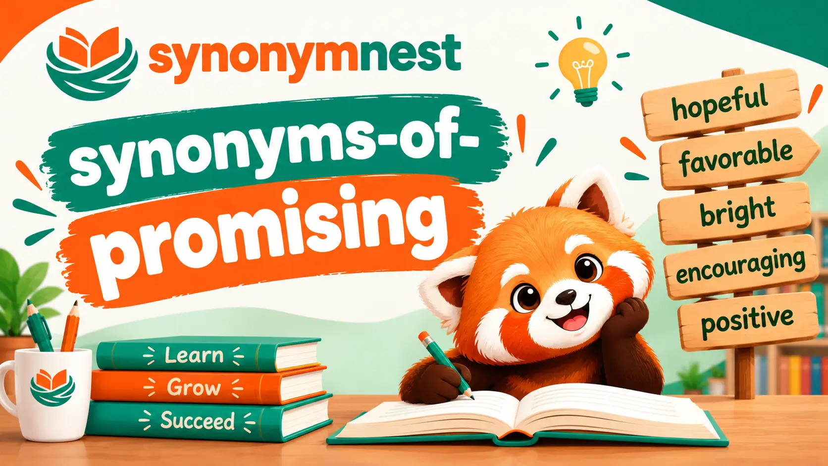 30 synonyms of promising with examples and meanings